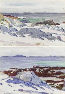 Francis Campbell Boileau Cadell, R.S.A., R.S.W. - White Sands, Iona