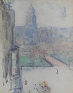 Francis Campbell Boileau Cadell RSA RSW - Looking towards Charlotte Square