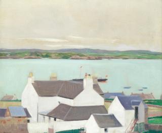 Francis Campbell Boileau Cadell RSA RSW - Mull from Iona