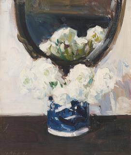 Francis Campbell Boileau Cadell RSA RSW - Still Life with Ranunculus