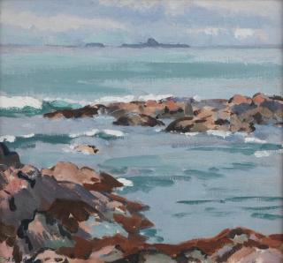 Francis Campbell Boileau Cadell RSA RSW - The Dutchman (1932)