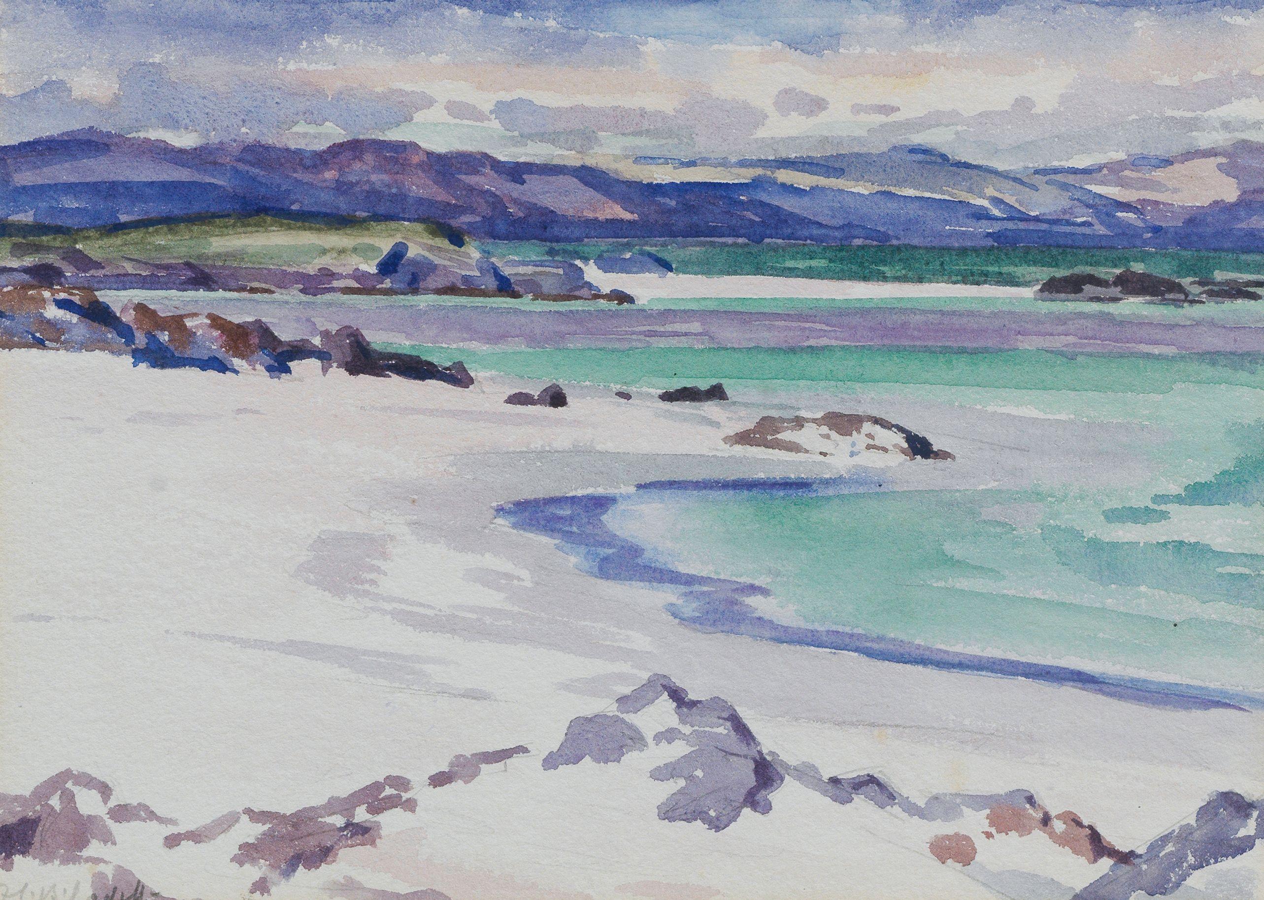 Francis Campbell Boileau Cadell RSA RSW - Traigh Ban nam Manach, Iona