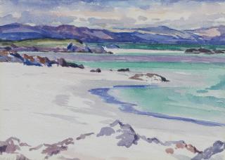 Francis Campbell Boileau Cadell RSA RSW - Traigh Ban nam Manach, Iona