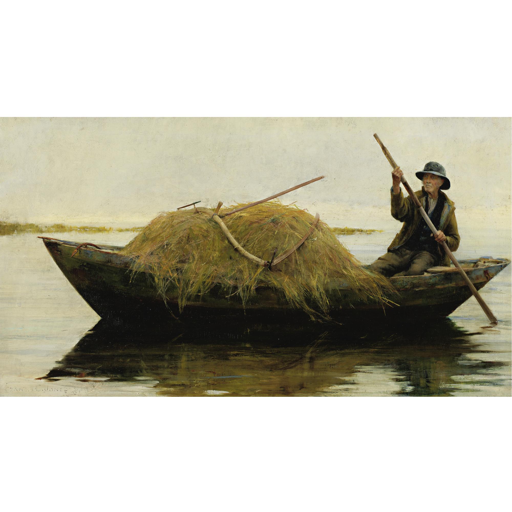 Francis Coates Jones - Ferrying Hay