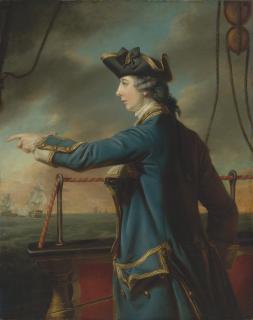 Francis Cotes R.A. - Portrait Of Captain Edward Knowles, R.N. (1742-1762)