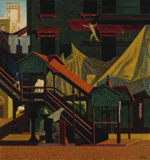 Francis Criss - Third Avenue El