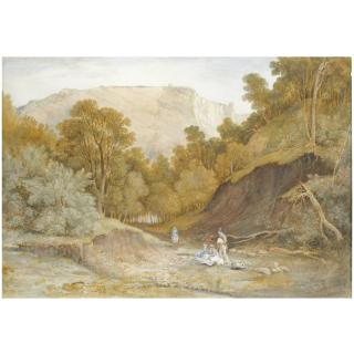 Francis Danby, A.R.A. - A Sketching Party In Leigh Woods, Near Bristol