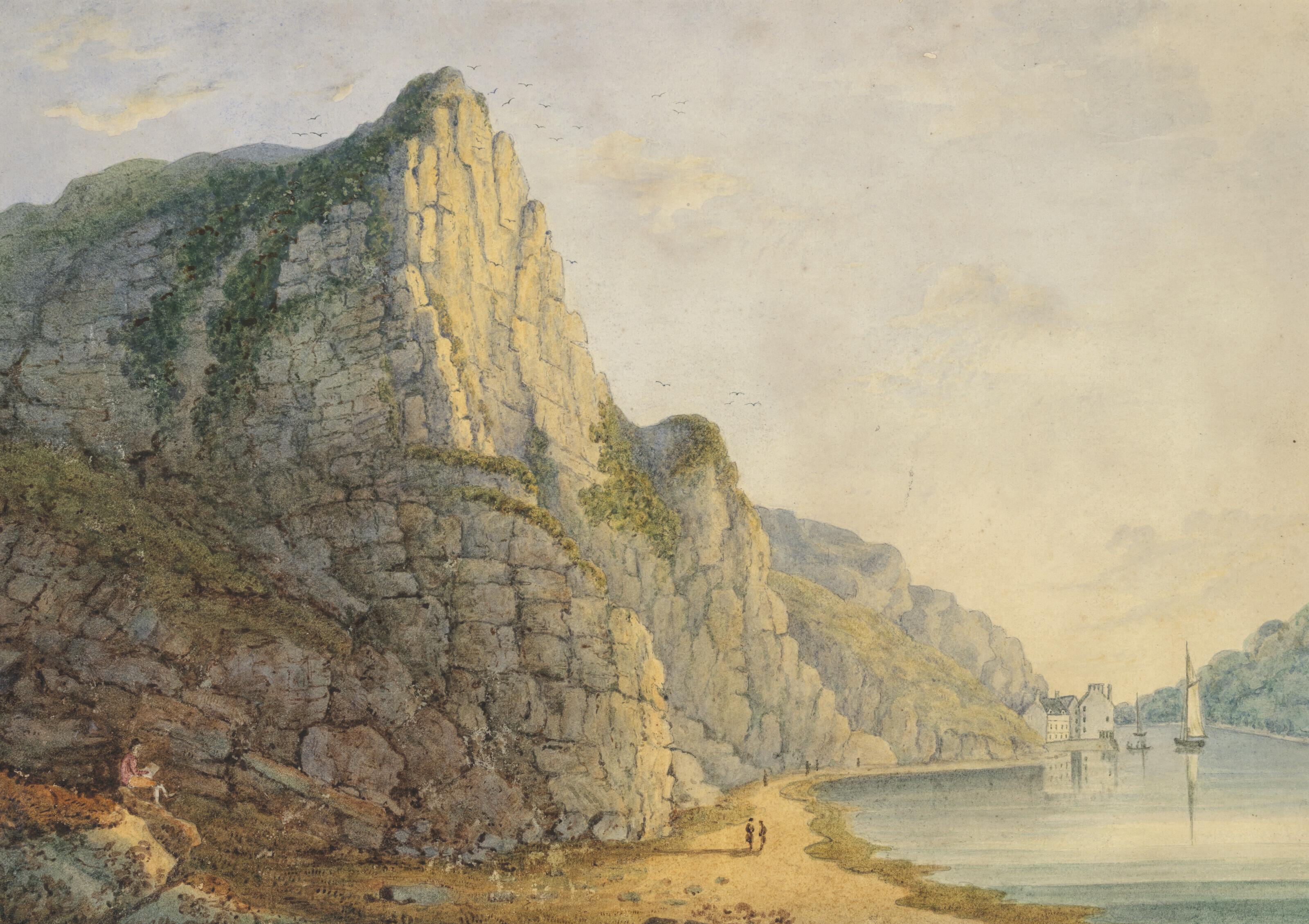Francis Danby, A.R.A. - Hotwells in the Avon Gorge