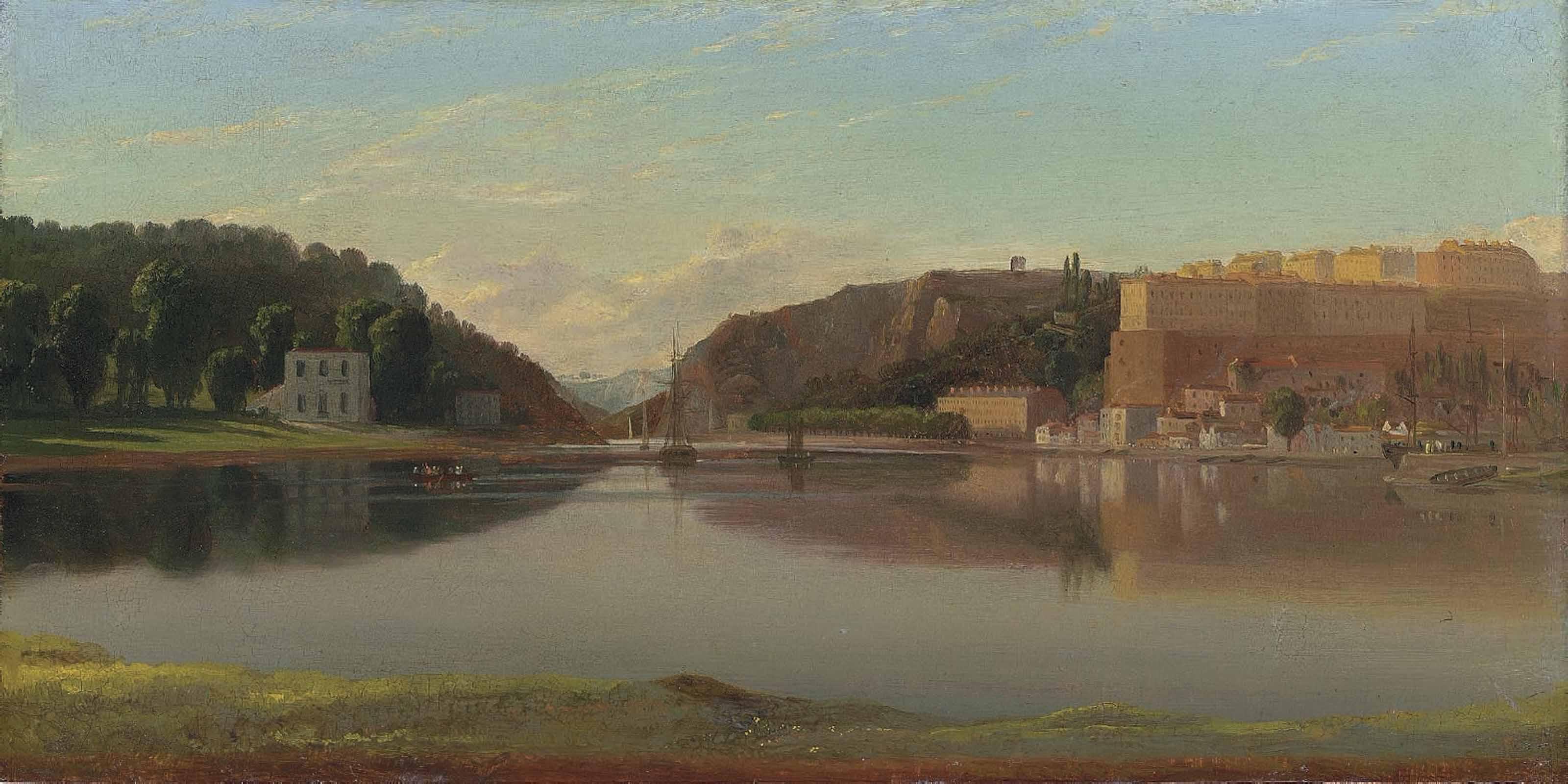 Francis Danby - A view of the Avon at Clifton, Bristol