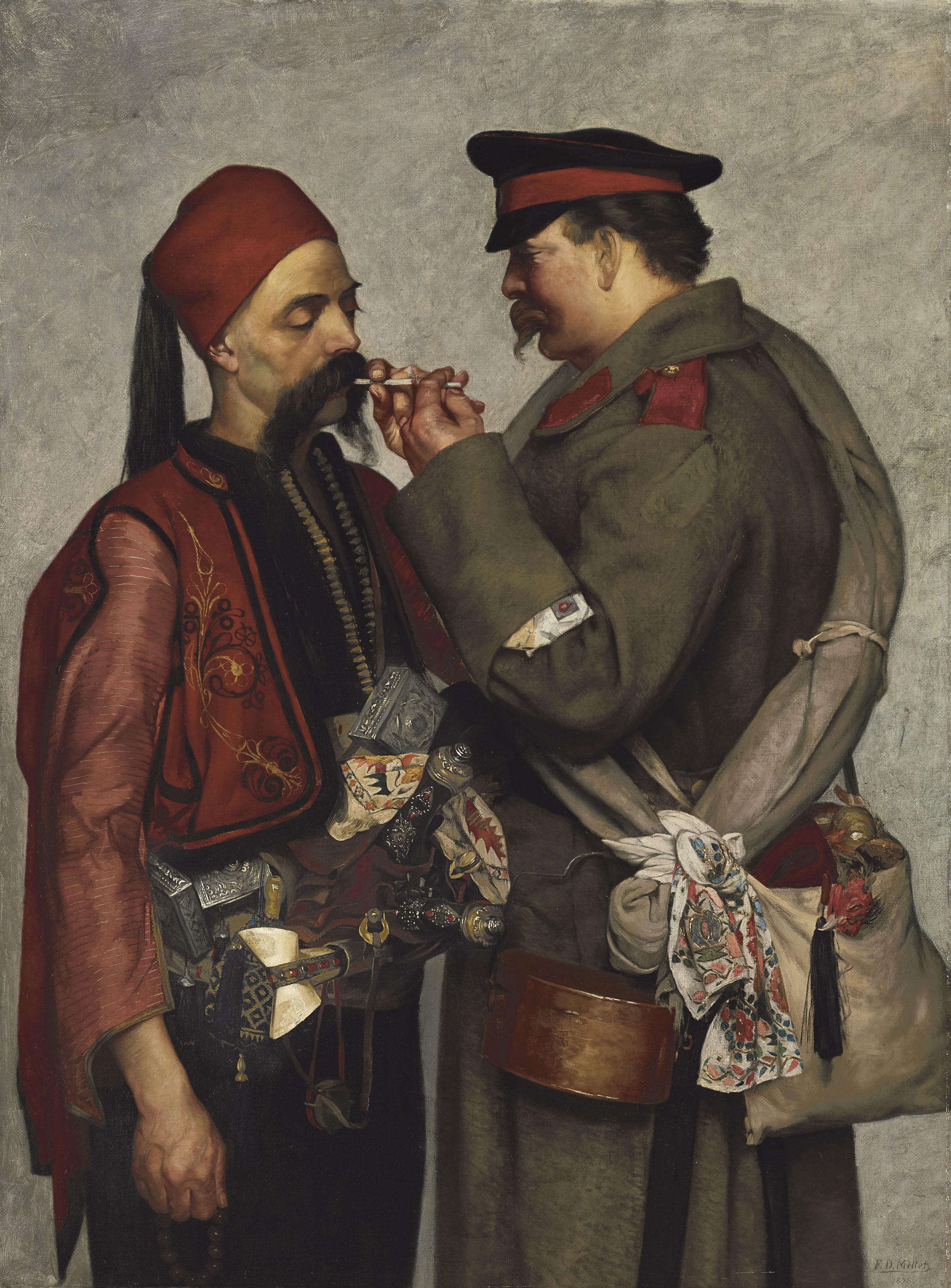 Francis Davis Millet - Les pacificateurs, à San-Stéphano