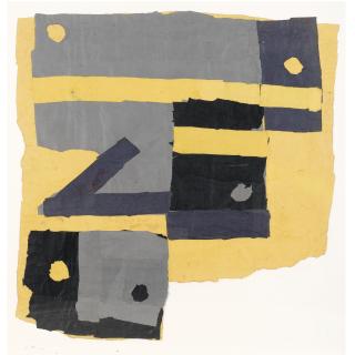 Francis Davison - Yellow, Blue, Grey & Black