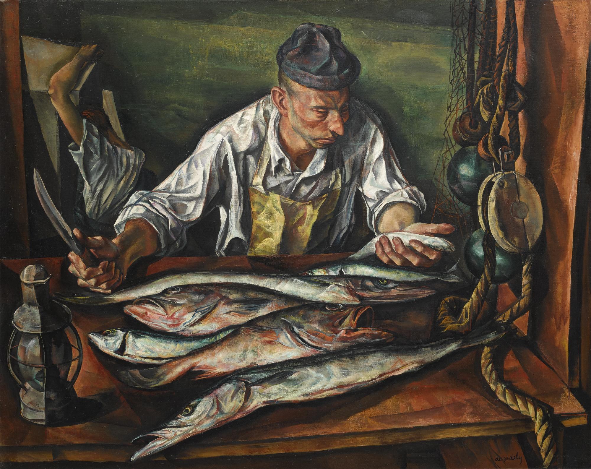 Francis De Erdely - The Fish Market