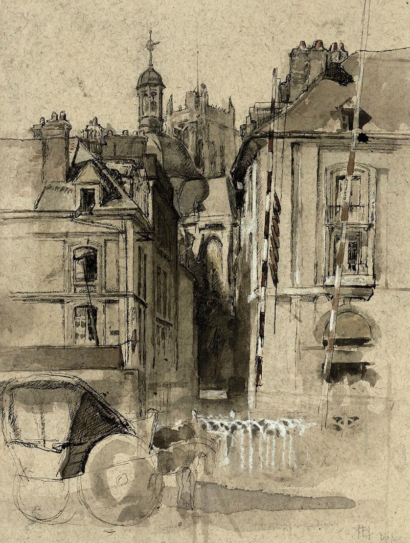 Francis Earnest Jackson - View of Dieppe