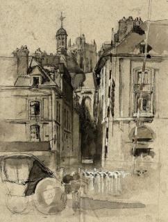 Francis Earnest Jackson - View of Dieppe