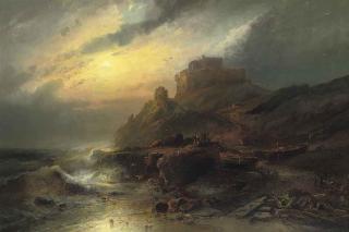 Francis Emil Krause - The setting sun