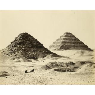 Francis Frith - \'The Pyramids Of Sakkarah\', 1858