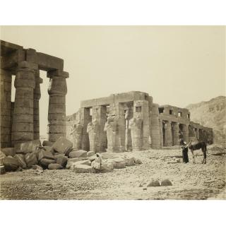Francis Frith - \'The Rameseum Of El-Kurneh, Thebes  Second View\', 1857-58