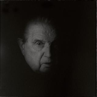 Francis Giacobetti - Black Portrait #14, 1991