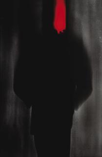 Francis Giacobetti - Vertical Portrait / Red\', 1991