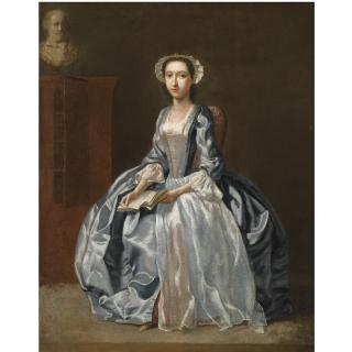 Francis Hayman, R.A. - Portrait Of A Lady