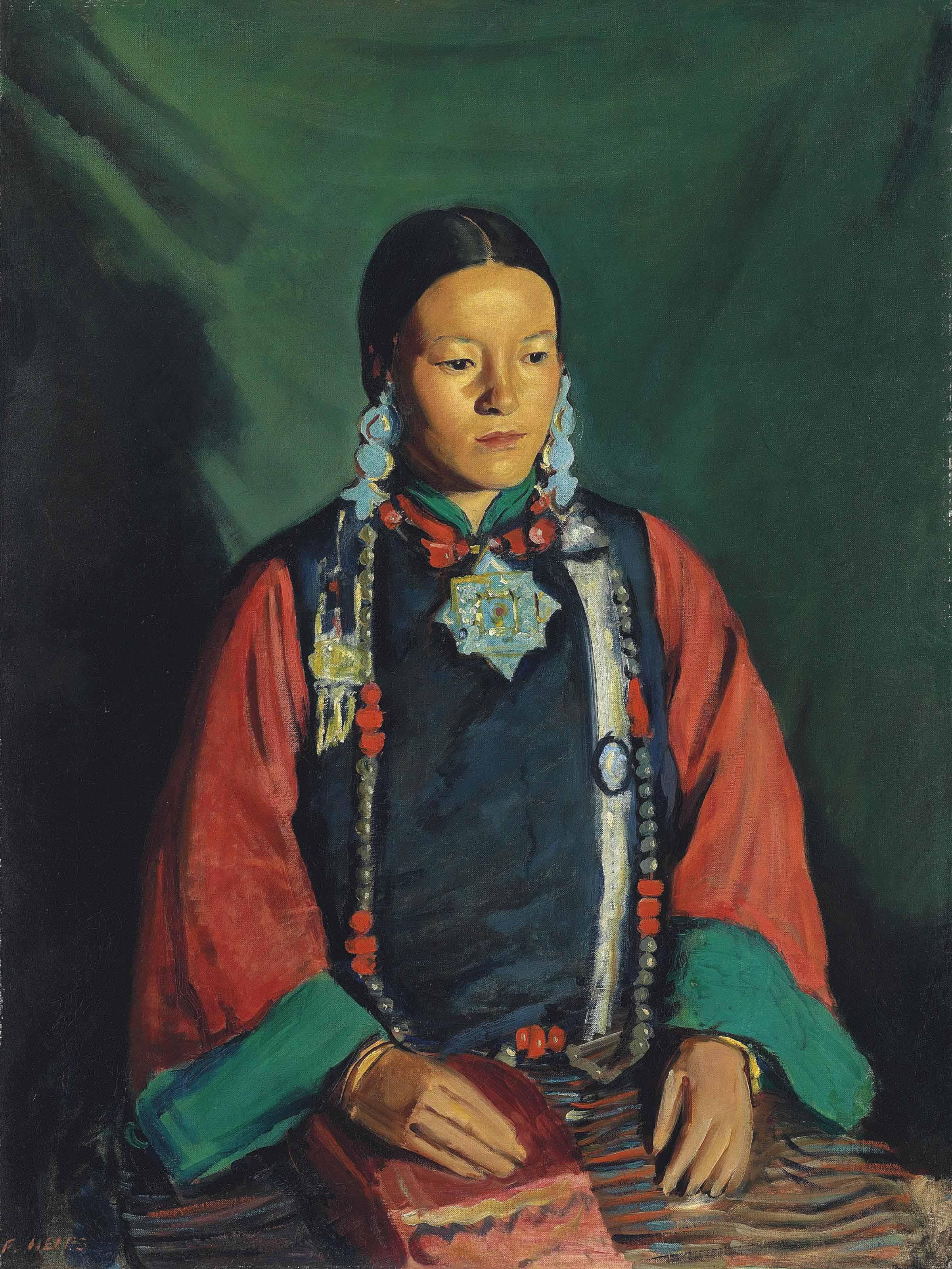 Francis Helps - Sona Kypi, A Tibetan Woman