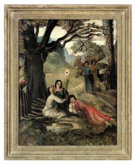 Francis Helps - Women relaxing in a pastoral landscape