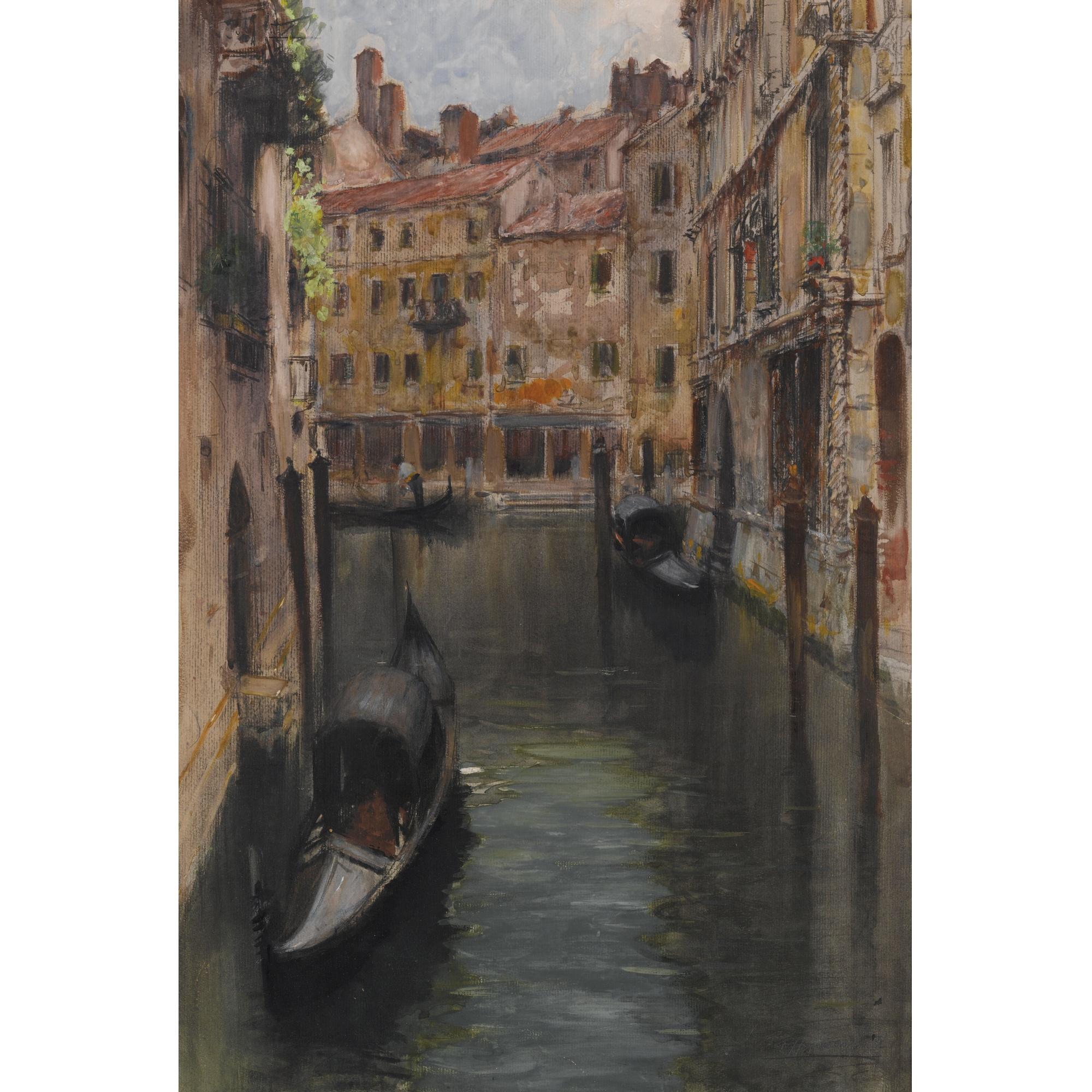 Francis Hopkinson Smith - Rio Della Fava, Venice