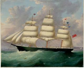 Francis Hustwick - The Duisberg calling for a pilot in coastal waters