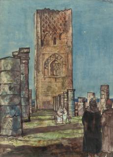 Francis John Minton, R.B.A. - Exploring The Ruins