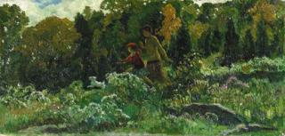 Francis Luis Mora - An Afternoon Walk