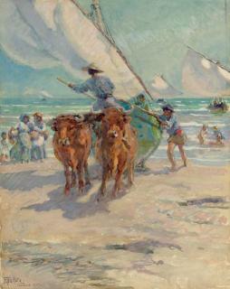 Francis Luis Mora - Fishermen, Valencia
