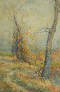 Francis Luis Mora - Path through the forest