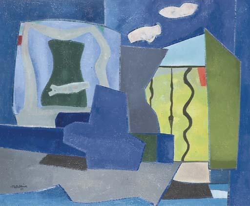 Francis Montanier - L\'Aquarium Bleu\', 1961