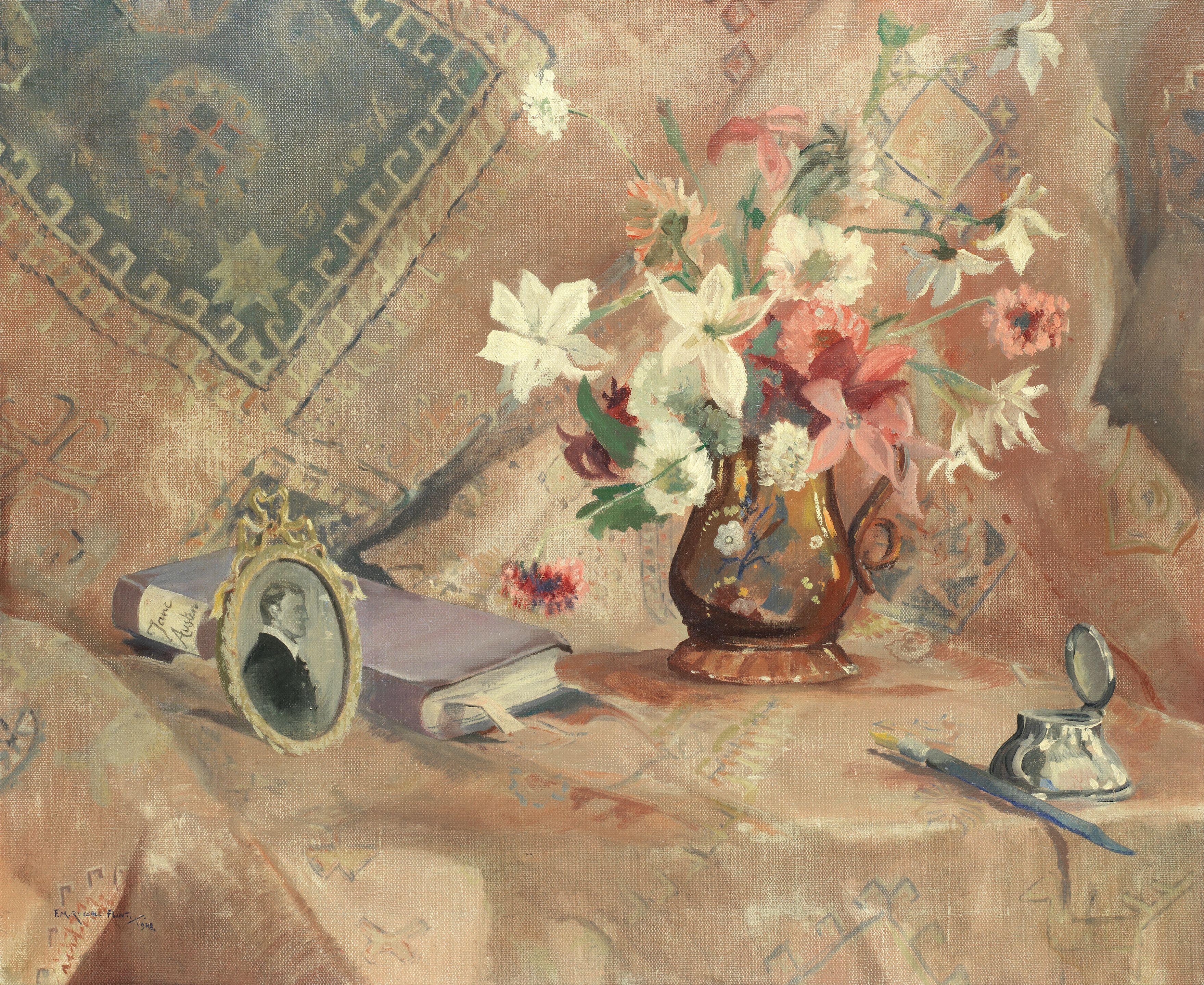 Francis Murray Russell Flint - Flowers And Lustre
