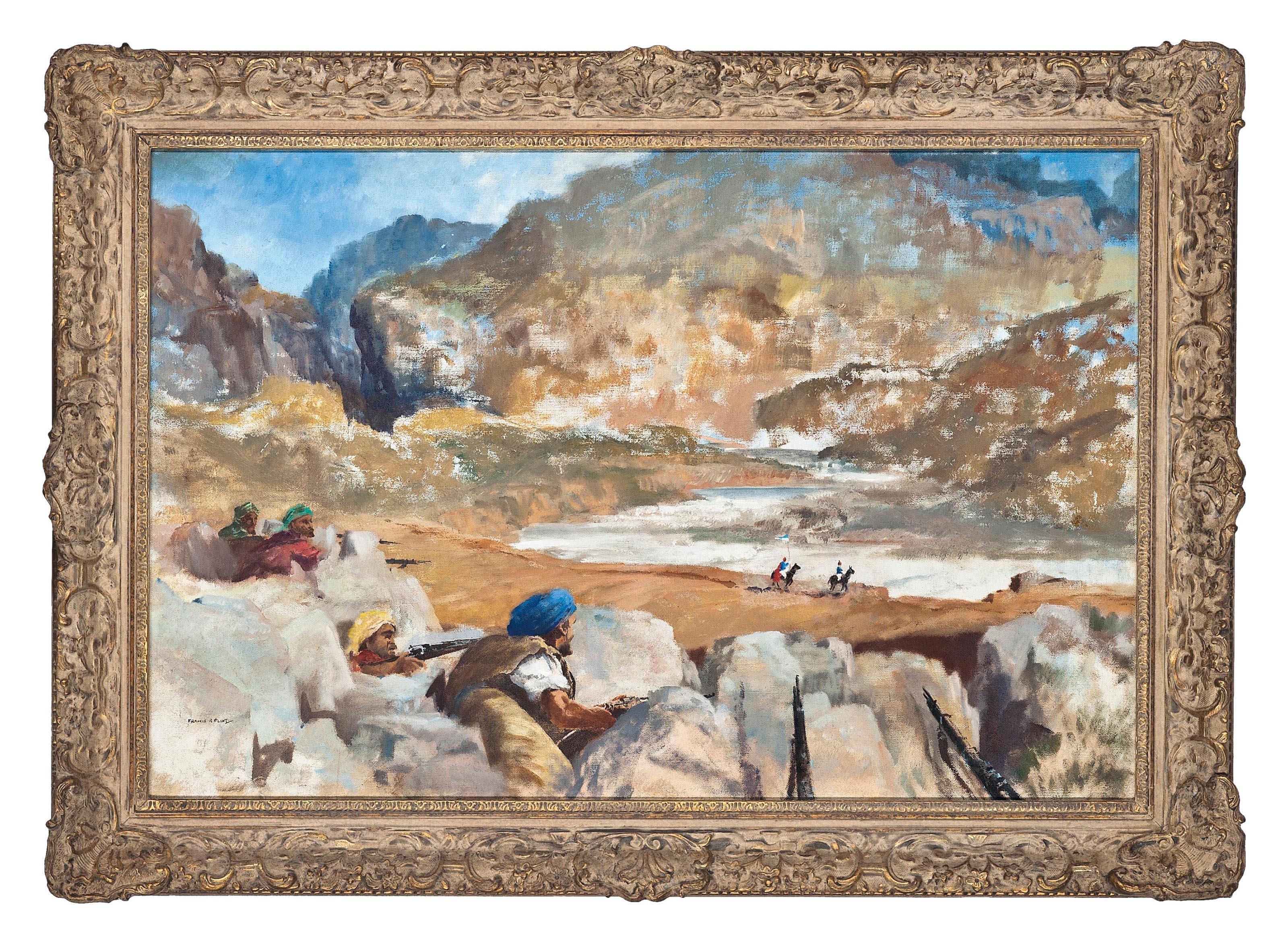 Francis Murray Russell Flint - The ambush