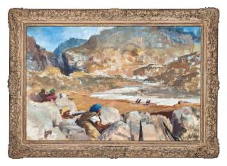 Francis Murray Russell Flint - The ambush