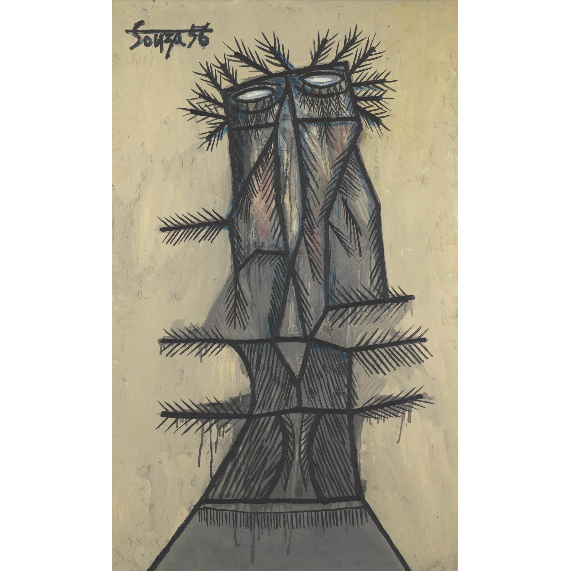 Francis Newton Souza - Christ On Palm Sunday