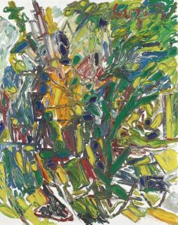 Francis Newton Souza - Landscape with Church