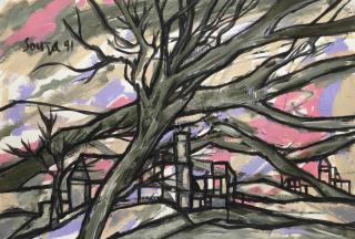 Francis Newton Souza - Old Trees