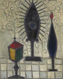 Francis Newton Souza - Still Life with Relics