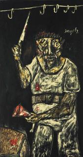 Francis Newton Souza - The Butcher