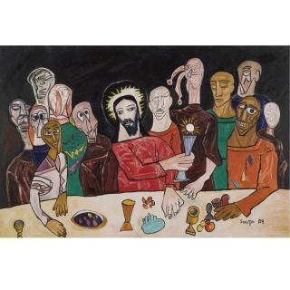 Francis Newton Souza - The Last Supper