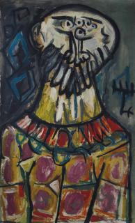 Francis Newton Souza - Untitled (Head)