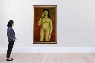 Francis Newton Souza - Untitled (Nude)