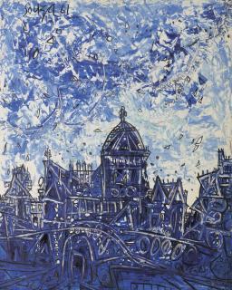 Francis Newton Souza - Untitled (St. Paul\'S Cathedral)