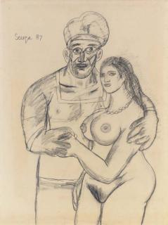 Francis Newton Souza - Untitled