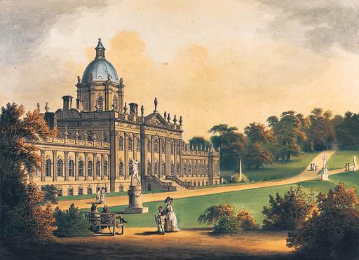 Francis Nicholson, O.W.S. - Castle Howard, Yorkshire