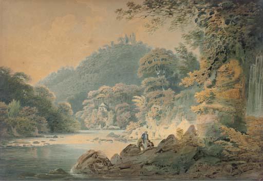 Francis Nicholson, O.W.S. - Hackfall, near Ripon, Yorkshire