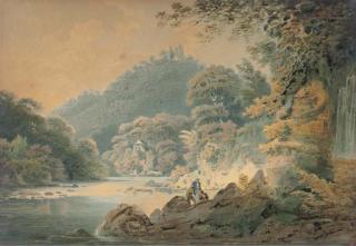 Francis Nicholson, O.W.S. - Hackfall, near Ripon, Yorkshire