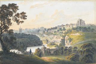 Francis Nicholson, O.W.S. - Knaresborough, Yorkshire